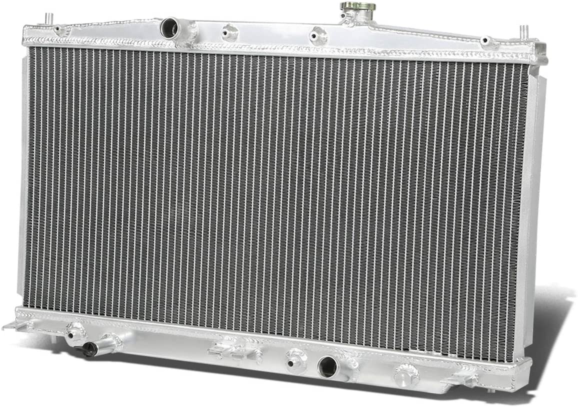 Replacement for Honda CR-Z/Insight Aluminum 2-Row Racing Radiator - ZF1 LEA1 LDA3 ZE2 2nd Gen AT