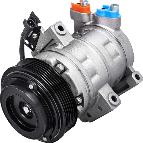 VEVOR CO 11338C 67672 68672 Universal Air Conditioner AC Compressor DKS17D with 6 Groove Clutch for Escape Mazda Tribute Mercury Mariner