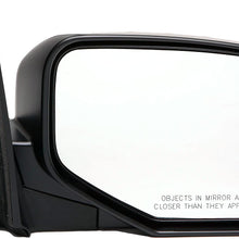Dorman 955-1713 Passenger Side Power Door Mirror - Folding for Select Honda Models, Black