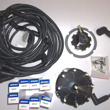 RPS Tune up kit for Mercruiser 5.0, 5.7, 7.4, 8.2 V8 Engines with Thunderbolt Ignition. Includes Spark Plug Wires, Distributor Cap/Rotor, and 8 MR43T Spark Plugs