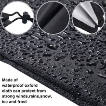 Side View Mirror Cover Frost Guard Mirror Cover Auto Rearview Protection Cover Snow Ice Mirror Covers Exterior Rear View Accessories Universal Size for Cars, Black (2 Pieces)