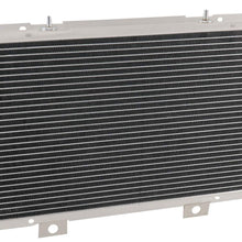 ALLOYWORKS 2 Row All Aluminum Radiator For 2011-2018 Can-Am Commander 1000 2010+ / Maverick 1000 2013+