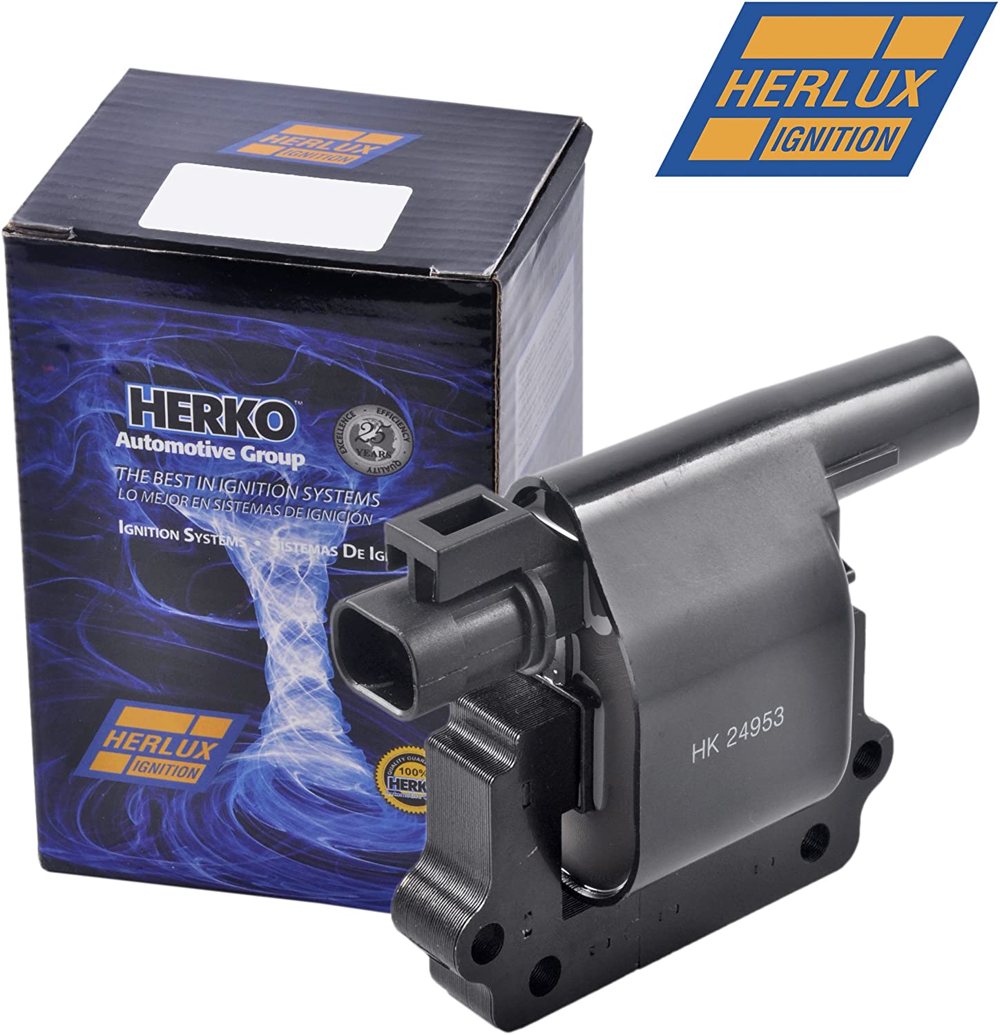 New Herko B007 Ignition Coil For Nissan V6 3.0L 1986-1989