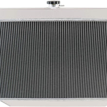 ALLOYWORKS 4 Row All Aluminum Radiator For 1968-1973 Dodge Charger/Plymouth Roadrunner 26" Core