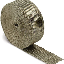 Design Engineering 010132 Titanium 2" x 35' Exhaust Heat Wrap with LR Technology