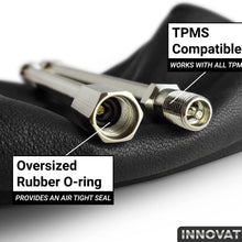 6 Inch Dually Valve Stem Extenders - 2 Pack - Easy Install, Heavy Duty, Straight Metal Dual Wheel Valve Stem Extensions for RV Tires, Truck, Motorhome, Coach, Pickup, Ram 3500, Trailer, OEM Grade