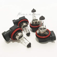 Mega Racer (2 Pair H11 Standard DOT Clear 4300K (Fog Light) Xenon Gas Halogen Headlight Lamp Bulb Replace US Car