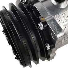 ACTECmax Universal A/C Compressor with Black 2PK Clutch SD 508 Style 5H14 R134A V Belt