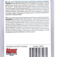 Little Joe 96407 Cherry Scent, Car Air Freshener, Clips to A/C Air Vent, Alcohol-Free Fragrance Oil, Non-Hazardous and Non-Toxic Plastic, Set of 1