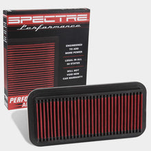 Spectre Universal Clamp-On Air Filter: High Performance, Washable Filter: Round Tapered; 4 in (102 mm) Flange ID; 10.25 in (260 mm) Height; 7.5 in (191 mm) Base; 4.313 in (110 mm) Top, SPE-HPR9612