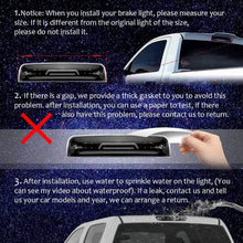 Smoke High Mount 3rd Third Brake Light Rear Trailer Cargo Lamp for 2009-2018 Dodge Ram 1500/2010-2018 Dodge Ram 2500 3500-Waterproof-Third Cargo Stop Light