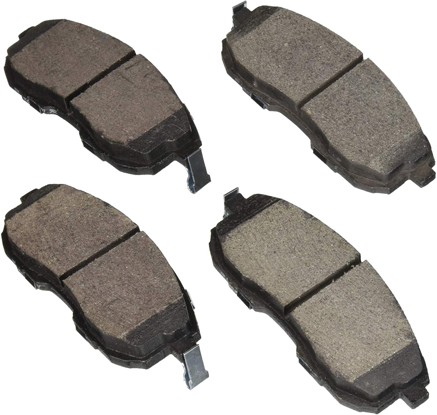 Bosch BE815H Blue Disc Brake Pad Set with Hardware for Select Infiniti G20, G35 and Nissan 350Z, Altima, Cube, Maxima, Sentra - FRONT