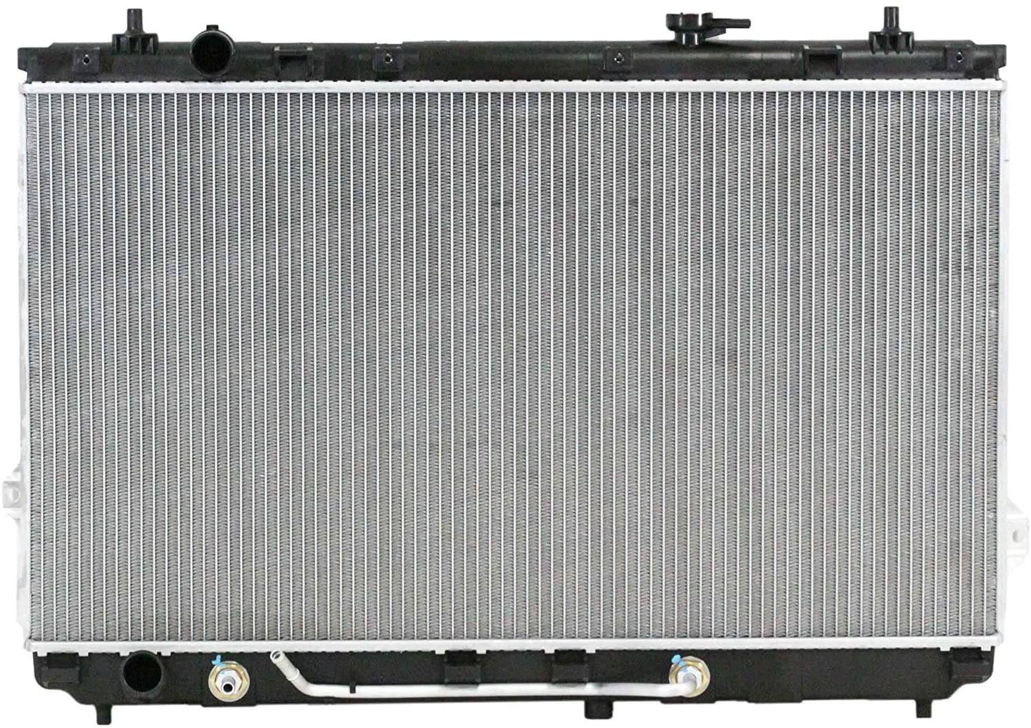 Radiator - Cooling Direct Fit/For 13393 11-14 Kia Sedona 3.5L With Transmission Oil Cooler Plastic Tank Aluminum Core 1-Row