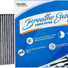 Spearhead Premium Breathe Easy Cabin Filter, Up to 25% Longer Life w/Activated Carbon (BE-161)