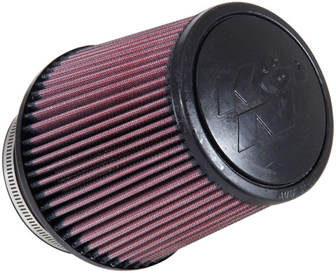 K&N Universal Clamp-On Air Filter: High Performance, Premium, Washable, Replacement Filter: Flange Diameter: 4 In, Filter Height: 6 In, Flange Length: 1.75 In, Shape: Round Tapered, RE-0850