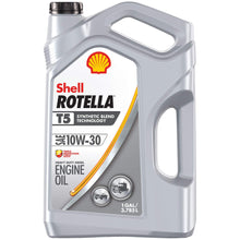 Shell Rotella T5 Synthetic Blend 10W-30 Diesel Engine Oil (1-Gallon, Case of 3)