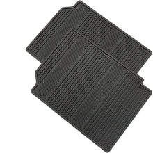 GM Accessories 22793575 Rear All-Weather Floor Mats in Black