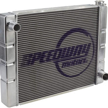 Chevrolet SBC/BBC Universal Aluminum Radiator, 24 Inch Wide