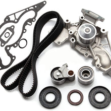 Timing Belt Kit with Water Pump, ECCPP TBK298WPT for 1998-2007 Lexus Toyota Tundra 4Runner Sequoia 4.7L 2UZFE