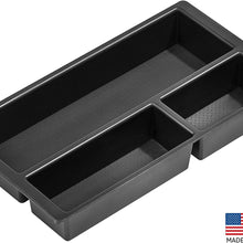 Vehicle OCD - Center Console Organizer Tray for Ford F150 (2009-2014) (Floor Shift w/Bucket Seat Only) - Made in USA