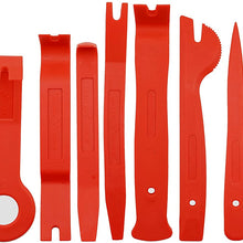 Motivx Tools 11pc Car Trim and Door Panel Removal Kit - Safely Pry Plastic Dash Pieces, Window Trim, Upholstery, Interior and Exterior Auto Parts Without Breaking Clips, Fasteners, or Scratching Paint
