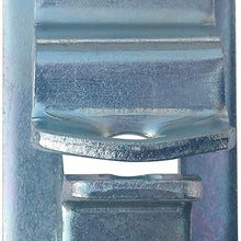 JQuad Trailer Door & Ramp Locking Hasp -4" Mounting- Cam Lock Latch Keeper -Zinc-