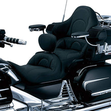 Kuryakyn 8991 Motorcycle Accessory: Swing-Out Padded Passenger Armrests with Drink/Cup Holder for 2001-17 Honda Gold Wing GL1800 Motorcycles, Chrome