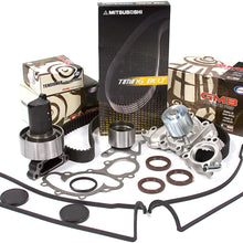 Evergreen TBK154MVC Fits 88-92 Toyota 4Runner Pickup 3.0 SOHC 3VZE Timing Belt Kit Valve Cover Gasket Water Pump (with outlet pipe)