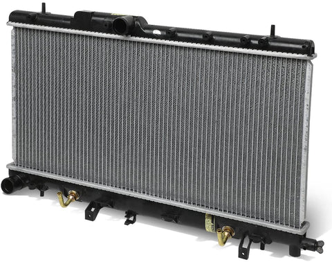 Replacement for Subaru Impreza WRX 1-5/8 inches Inlet OE Style Aluminum Direct Replacement Racing Radiator DPI 2450