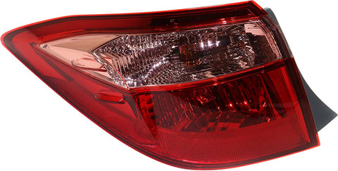 Tail Light Assembly Compatible with 2017-2019 Toyota Corolla CE/L/LE/LE Eco Models - CAPA Driver Side