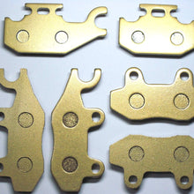 Master Chen Front Rear Brake Pads Brakes for Yamaha Rhino 660 YXR 660 YXR660 2004-2007 MC0004-001