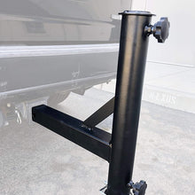 MAXXHAUL 50240 Hitch Mount Flagpole Holder with 2 Anti-Wobble Screws for 2" Receiver