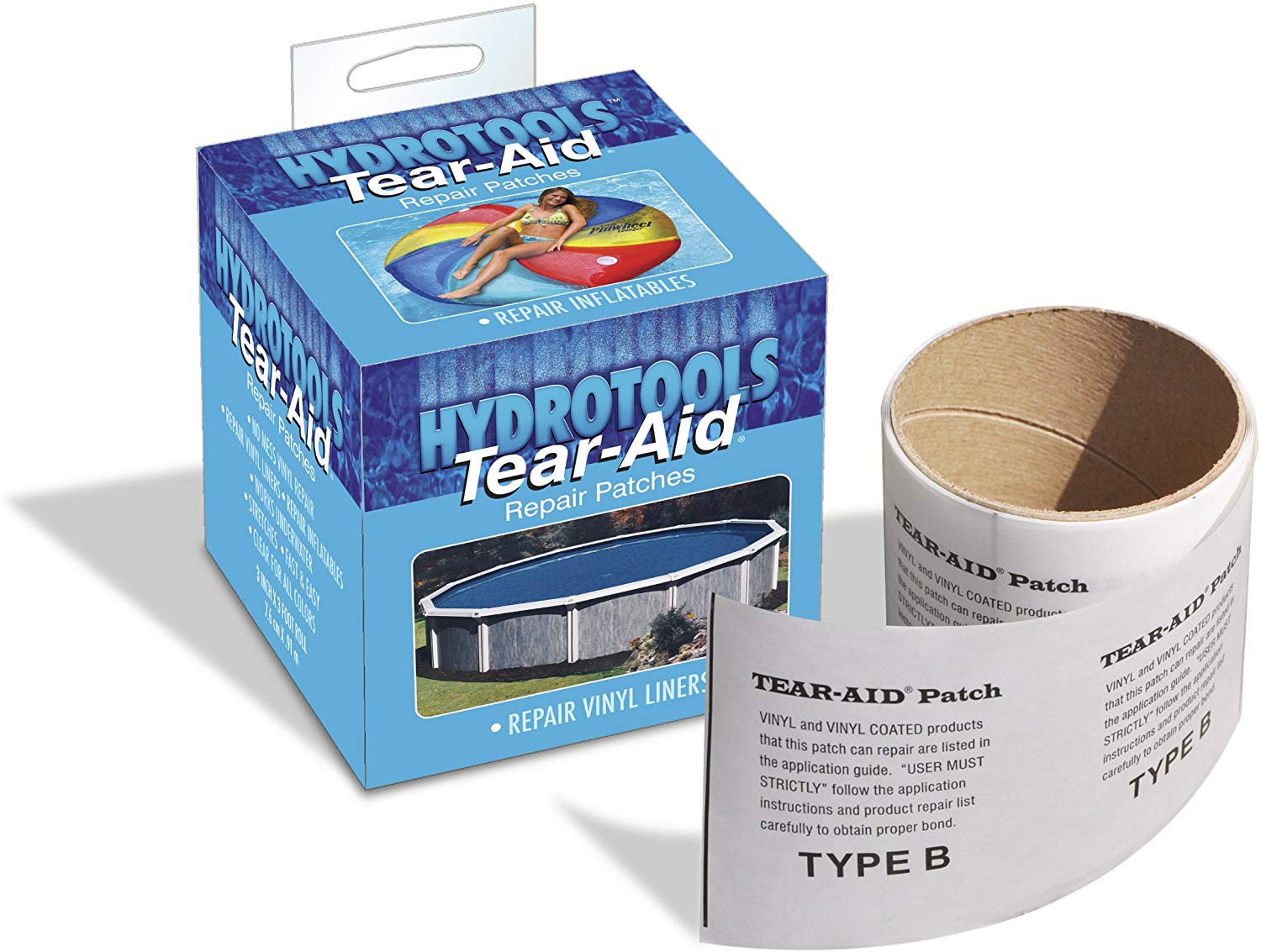 Swimline Tear Vinyl Liner Underwater Repair Tape