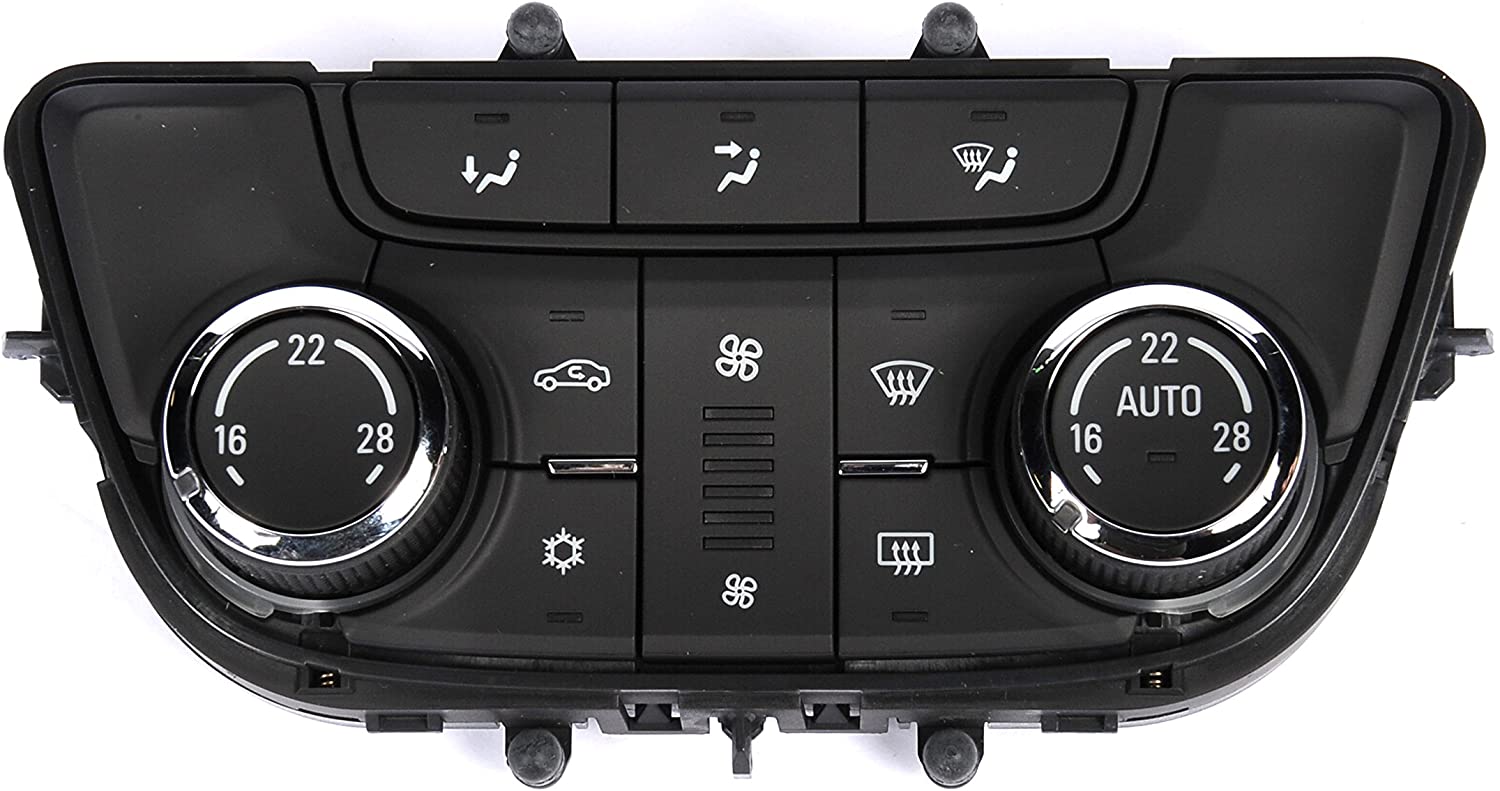 ACDelco 15-74325 GM Original Equipment Black Heating and Air Conditioning Control Panel