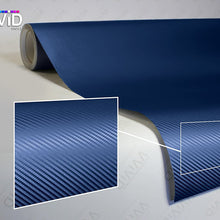 VViViD XPO Dry Navy Blue Carbon Fiber Vinyl Wrap Roll with Air Release Technology (50ft x 5ft)