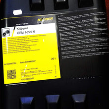 Kluberoil GEM 1-220N Pail of High Performance and Multi-Purpose Mineral Gear Oil 20 Liter