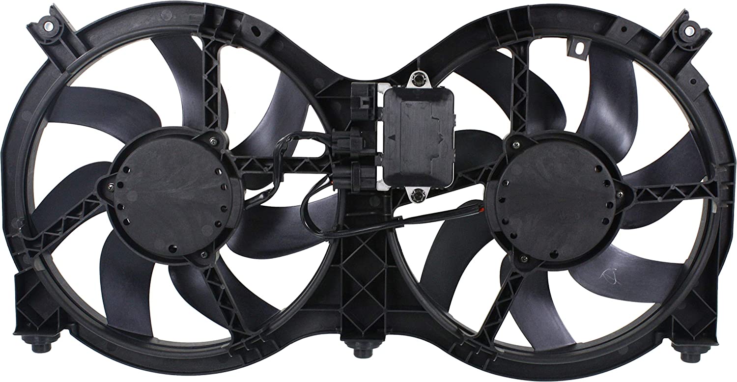 Radiator Fan Assembly for PATHFINDER 13-15 Dual Fan 2.5L/3.5L Eng.