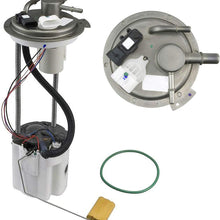 APDTY 19208956 Fuel Pump Module Sending Unit Assembly Fits 4.8L 5.3L 6.0L Except Flex Fuel & Except Long Bed 2007-2008 Chevy Silverado 1500 Crew Cab GMC Sierra 1500 Crew Cab (Crew or Ext Cab)