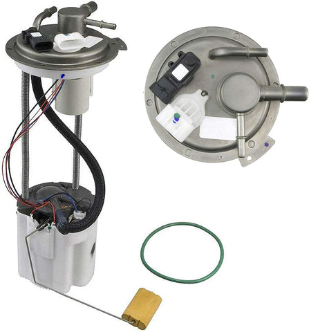 APDTY 19208956 Fuel Pump Module Sending Unit Assembly Fits 4.8L 5.3L 6.0L Except Flex Fuel & Except Long Bed 2007-2008 Chevy Silverado 1500 Crew Cab GMC Sierra 1500 Crew Cab (Crew or Ext Cab)