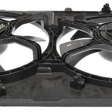 Dorman 621-908 Radiator Fan Assembly Without Controller for Select Nissan X-Trail Models, 1 Pack