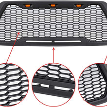 VZ4X4 Front Grill Mesh Grille Fit for Toyota Tacoma 2016, 2017, 2018, 2019, 2020 (WILL NOT WORK WITH FRONT SENSOR/TSS)