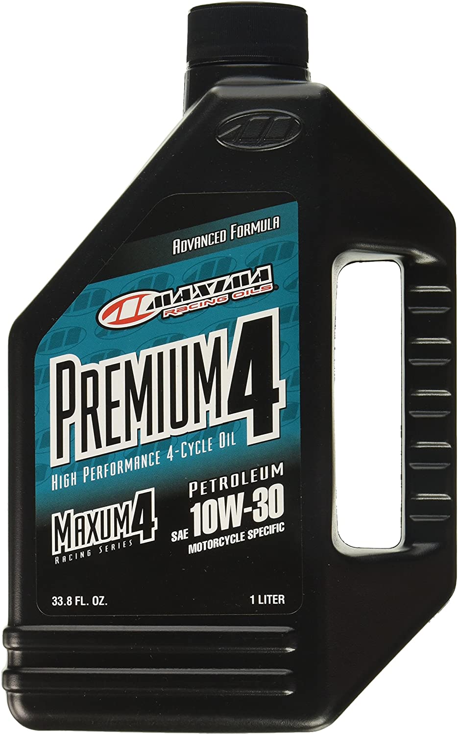 Maxima 30-20901 Premium4 10w30 Motorcycle Engine Oil 1 Liter, 1. Fluid_Ounces