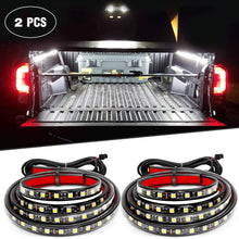 Nilight 2PCS 60'' 180 LEDs Bed Strip Kit with Waterproof On/Off Switch Blade Fuse 2-Way Splitter Extension Cable for Cargo, Pickup Truck, SUV, RV, Boat, 2 Years Warranty