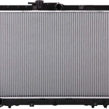 Lynol Cooling System Complete Aluminum Radiator Direct Replacement Compatible With 2001-2003 Acura CL 2002-2003 Acura TL Base Type S Without Sensor Hole V6 3.2L
