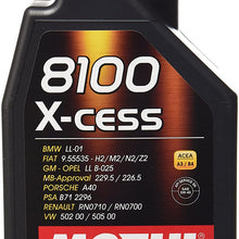 Motul (2784) 8100 X-Cess 5W-40 Synthetic Engine Oil, 1 Liter