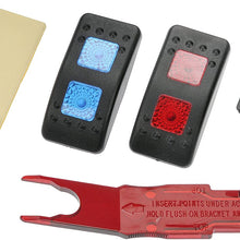 Dorman 84945 Rocker Type Switch Black