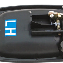 Dorman 83385 Rear Driver Side Exterior Door Handle for Select Buick Models, Black and Chrome