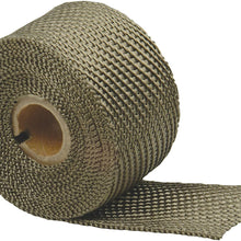 Design Engineering 010132 Titanium 2" x 35' Exhaust Heat Wrap with LR Technology
