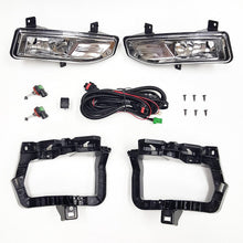 LEDIN Fog Lights for 2017-2018 Nissan Versa Note Hatchback (OE Style Clear Lens with Switch, Bulbs, Relay, Brackets, Wires)