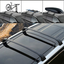 EOTH Roof Rack Cross Bars Replacement for 2015-2017 Highlander, Car Top Luggage Carrier Bar Black for Roof Cargo, Canoe Kayak, Bike, Skiboard